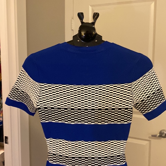 KENDALL + Kylie Striped Bodycon Dress Small - Picture 8 of 11